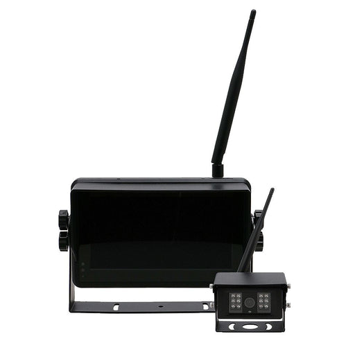 Mestic Camera MC-400 Wireless – 7" Quad-View System with Night Vision - reversing camera systems for caravans, campervans and motorhomes providing clear, safe rear-view visibility while manoeuvring - My Mestic