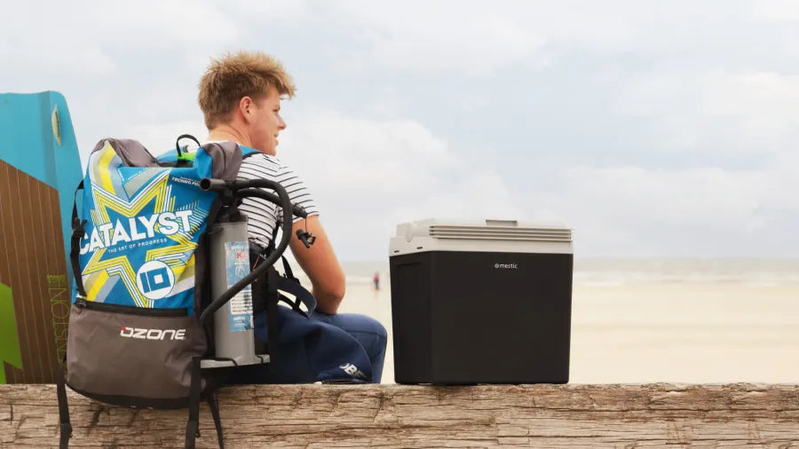Mestic Cool Box Thermo Electric MTEC 25 AC DC UK 1503130 - portable cool boxes for camping and touring, offering reliable food and drink cooling with lightweight, energy-efficient design - My Mestic