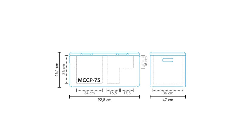 Mestic Cool Box Compressor Mccp-75 Ac/Dc Dual Uk - Image 9 of 9 | UK Camping and Leisure