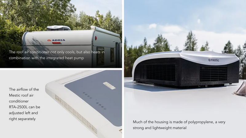 Mestic Roof Top Air Conditioner Rta-2500L White