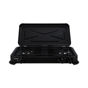 Mestic Camping Gas Cooker Mgc-200 30Mbar - portable gas and electric cookers for outdoor cooking, ideal for caravans, motorhomes and campsite meal prep - My Mestic