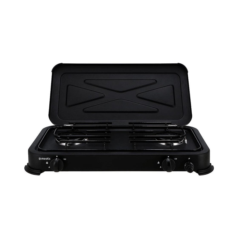 Mestic Camping Gas Cooker Mgc-200 30Mbar - portable gas and electric cookers for outdoor cooking, ideal for caravans, motorhomes and campsite meal prep - My Mestic