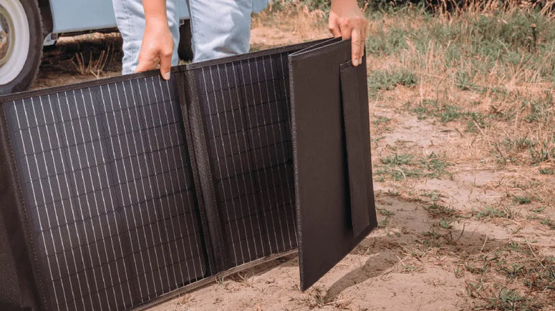 Mestic Solar Panel Foldable MSFO 200 - solar panels for caravans and campervans designed for efficient off-grid power and reliable charging while touring - My Mestic