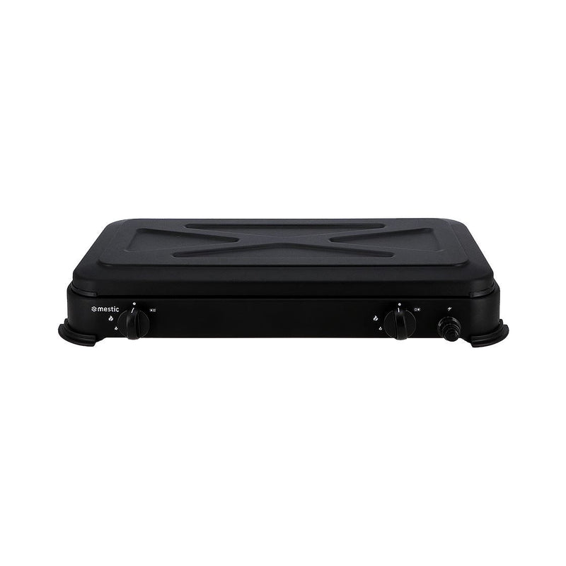 Mestic Camping Gas Cooker Mgc-200 30Mbar - portable gas and electric cookers for outdoor cooking, ideal for caravans, motorhomes and campsite meal prep - My Mestic