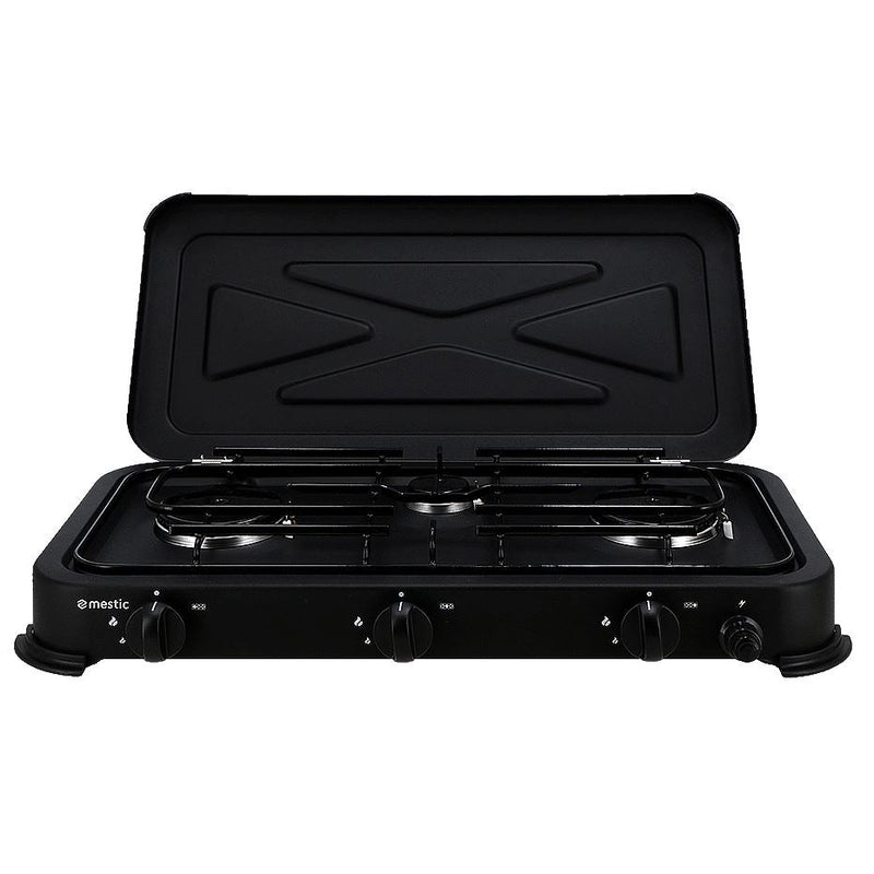 Mestic Gas Cooker Mgc-300Mbar - portable gas and electric cookers for outdoor cooking, ideal for caravans, motorhomes and campsite meal prep - My Mestic