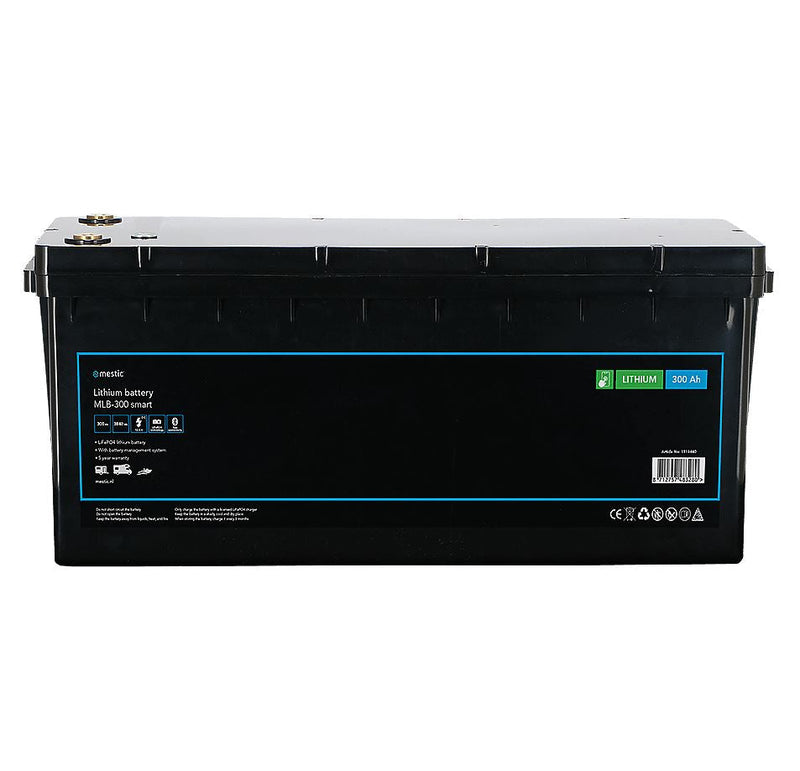 Mestic Lithium Battery Mlb-300 Smart - leisure batteries for caravans and campervans offering stable off-grid power for appliances and travel equipment - My Mestic