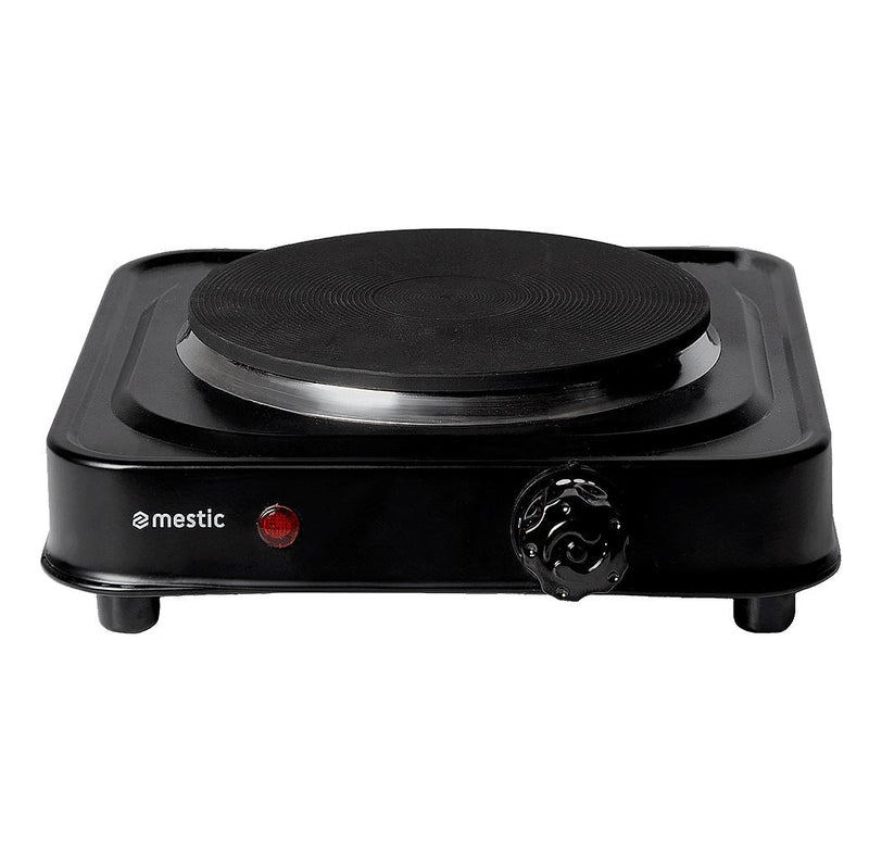 Mestic Single Hotplate Stove Mkt-120 Uk - portable gas and electric cookers for outdoor cooking, ideal for caravans, motorhomes and campsite meal prep - My Mestic