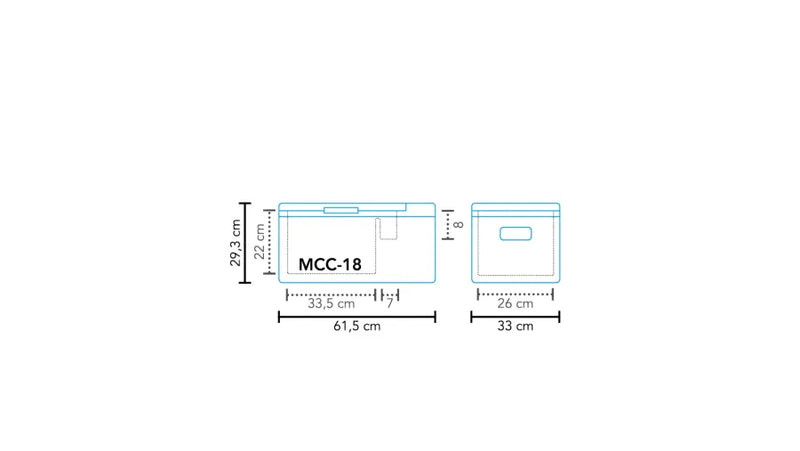 Mestic Cool Box Compressor Mcc-18 Ac/Dc Uk