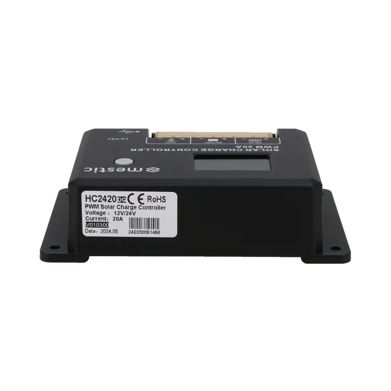 Mestic Solar Controller Pwm Msc 2020 20A - solar charge controllers and connectors for caravans and campervans ensuring safe, stable off-grid solar power management - My Mestic