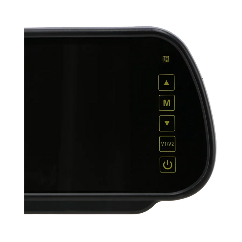 Mestic Camera MC-300 Mirror – Rear-View Mirror Monitor with Full HD Camera - reversing camera systems for caravans, campervans and motorhomes providing clear, safe rear-view visibility while manoeuvring - My Mestic