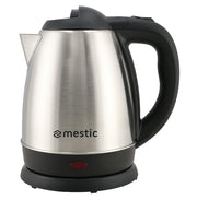 Mestic MWC-150 stainless steel kettle 220 - 240 V 1.5 liters - low-wattage camping kettles designed for caravans and campsite hookups with efficient, travel-safe boiling performance - My Mestic
