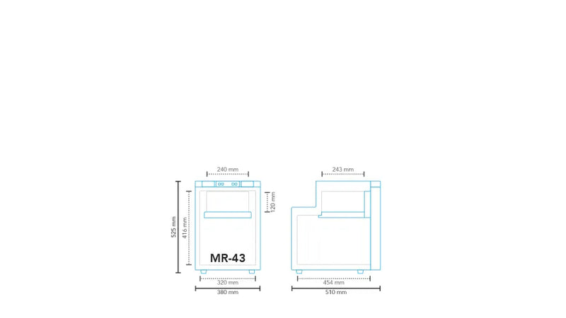 Mestic Compressor Refrigerator Mr-43 - Image 8 of 8 | UK Camping and Leisure