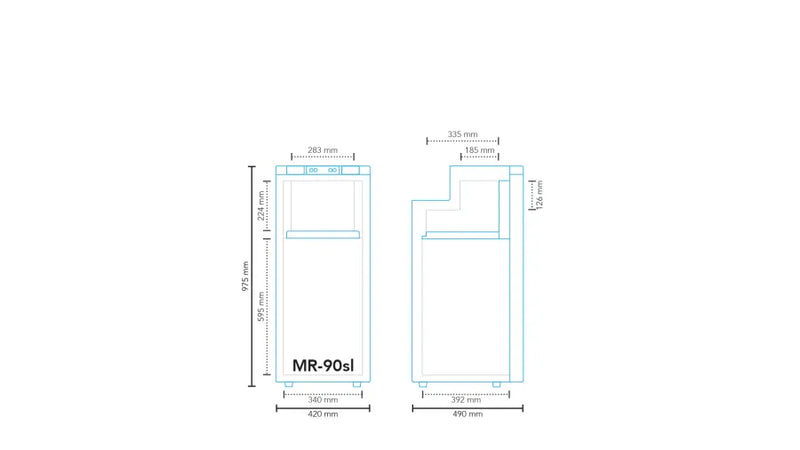 Mestic Compressor Refrigerator Mr-90 - Image 8 of 8 | UK Camping and Leisure