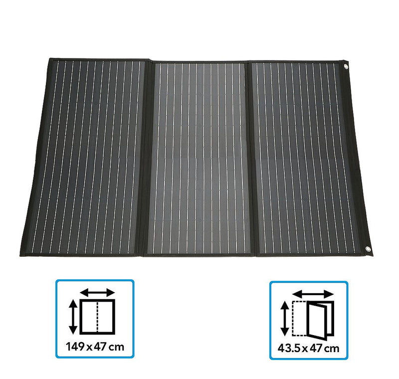 Mestic Solar Panel Foldable Msfo-100 - solar panels for caravans and campervans designed for efficient off-grid power and reliable charging while touring - My Mestic