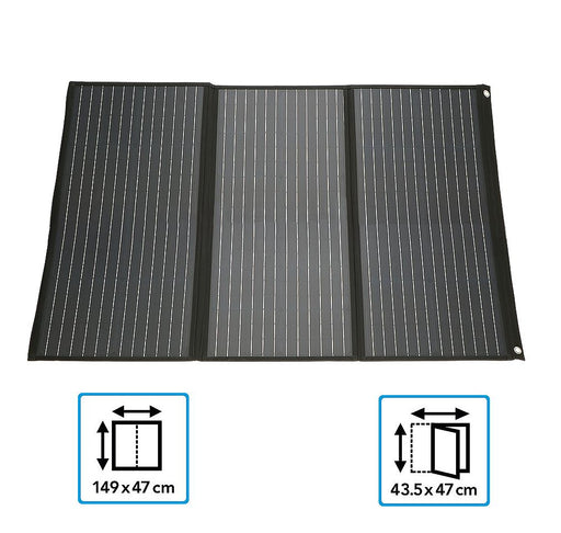 Mestic Solar Panel Foldable Msfo-100 Mestic - UK Camping And Leisure