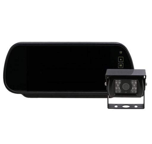 Mestic Camera MC-300 Mirror – Rear-View Mirror Monitor with Full HD Camera - reversing camera systems for caravans, campervans and motorhomes providing clear, safe rear-view visibility while manoeuvring - My Mestic